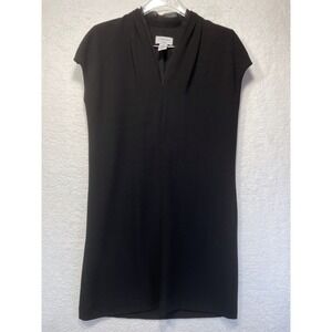 Carmen Marc Valvo Dress Womens size Small Cap Sleeve Sheath Lined Classic